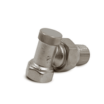 Запорный клапан Primoclima Armature угловой 1/2", никелированный