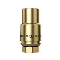 Термостатическая головка Primoclima Armature "CRISTAL" М30х1,5 цвет золото