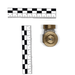 Вентиль угловой Primoclima Armature термостатический ВР-НР 1/2"х3/4", без хвостовика, никель