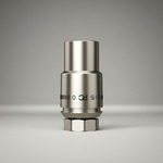 Термостатическая головка Primoclima Armature "CRISTAL" М30х1,5 цвет матовый никель