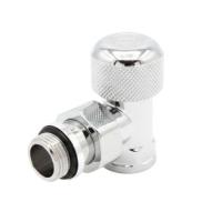 Угловой клапан термостатический, 1/2” х 1/2”. Покрытие - Хром.