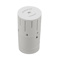 Термостатическая головка Primoclima Armature "Tubus", М30х1,5, белый