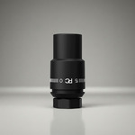 Термостатическая головка Primoclima Armature "CRISTAL" М30х1,5 цвет матовый черный