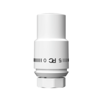 Термостатическая головка Primoclima Armature "CRISTAL" М30х1,5 цвет белый