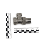 Запорный клапан Primoclima Armature прямой 1/2", никелированный