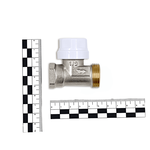 Вентиль прямой Primoclima Armature термостатический ВР-НР 1/2"х3/4", без хвостовика, никель