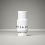 Термостатическая головка Primoclima Armature "CRISTAL" М30х1,5 цвет белый