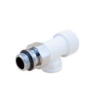 Осевой клапан термостатический, 1/2” х 1/2”. Покрытие - Белый.