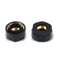 Комплект резьбовых соединений Primoclima Armature для медной трубы Ø15x3/4”, черный матовый