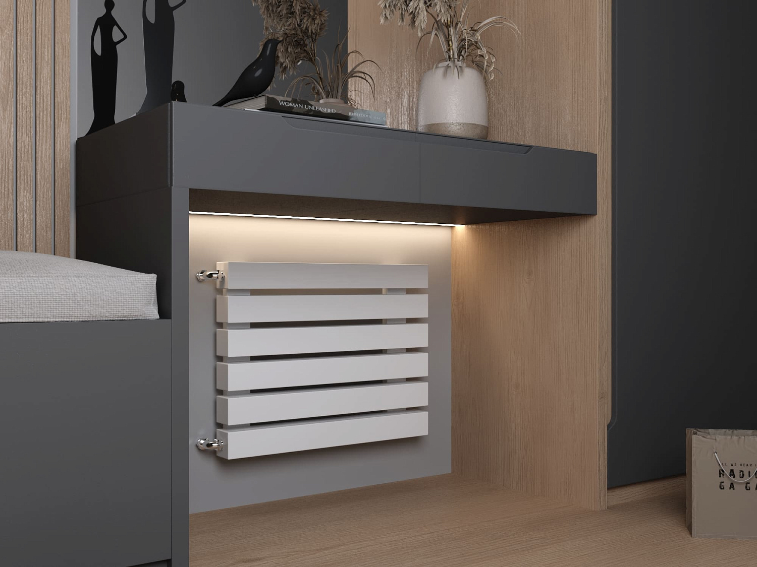 Радиатор VELAR Q80 H (горизонтальный)