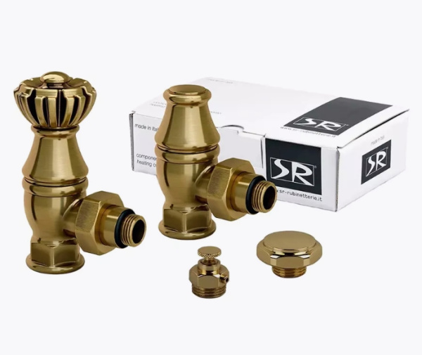 Комплект серия Liberty 1/2"х 3/4" угловой, цвет бронза