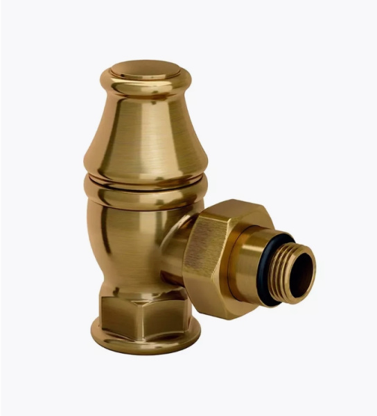 Угловой запорный клапан серия Liberty 1/2"х 3/4" угловой, цвет бронза