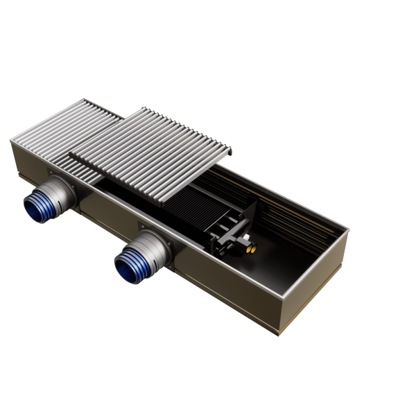 Конвектор внутрипольный SAN GALLI SNCV h-120 (приточная вентиляция)