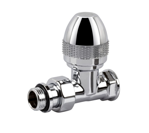 Вентиль прямой серия Ovus, 1/2", цвет хром