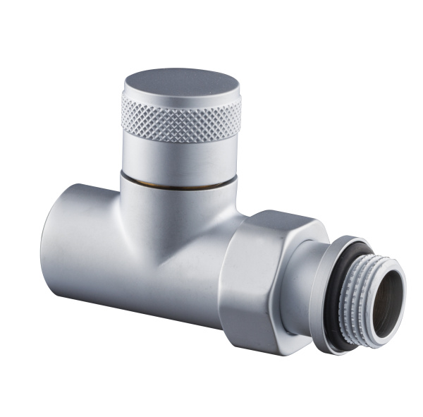 Запорный клапан прямой SR Rubinetterie серия Tondera 1/2", матовый хром