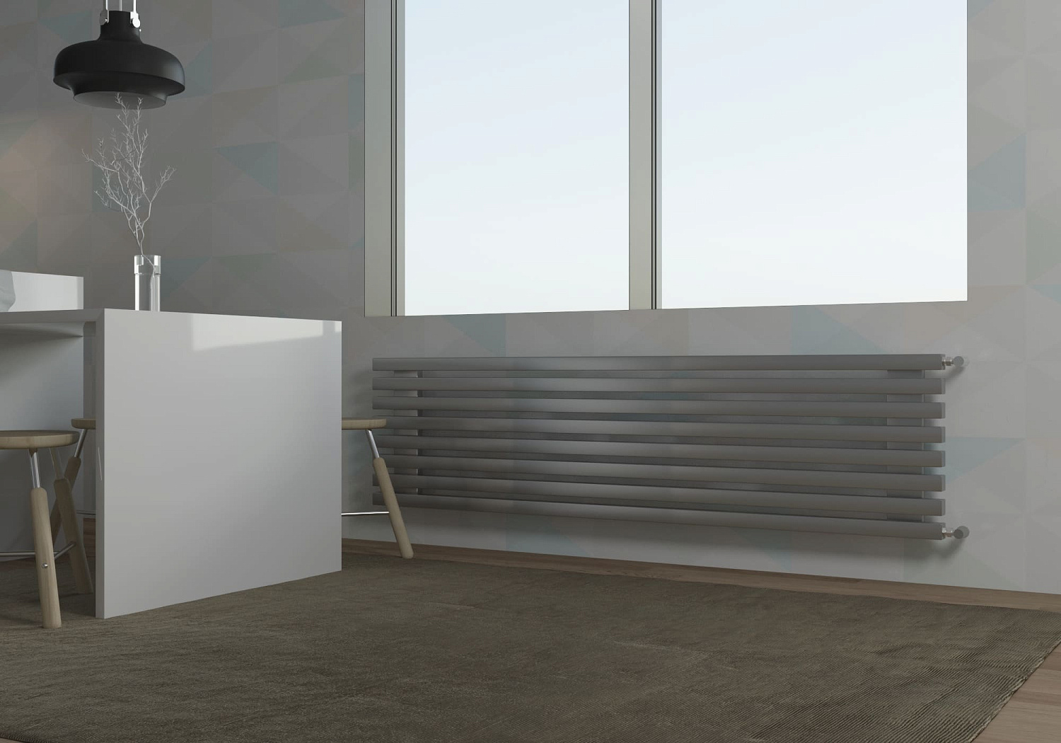 Радиатор VELAR Q40 H (горизонтальный)