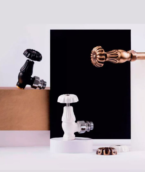 Комплект серия Old Style 1/2" прямой, цвет бронза