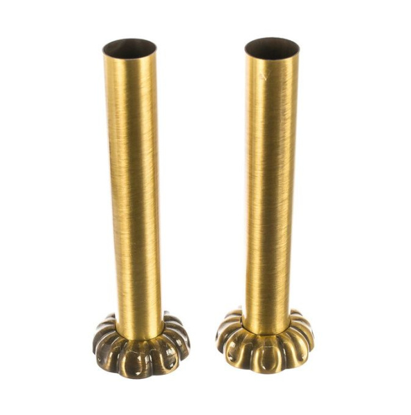 Комплект декоративных трубок "ретро", 160xD 18-20-1/2" цвет  бронза