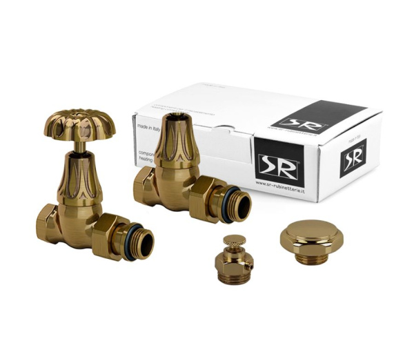 Комплект серия Old Style 1/2" прямой, цвет бронза