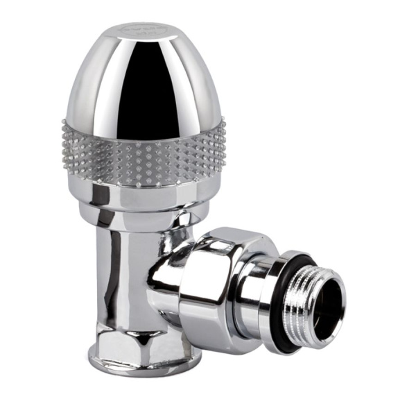 Вентиль угловой серия Ovus, 1/2", цвет хром