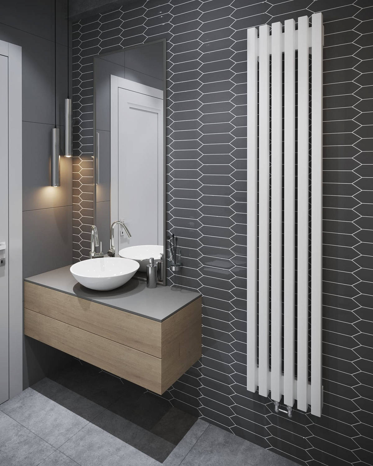 Радиатор VELAR Q40 V (вертикальный)