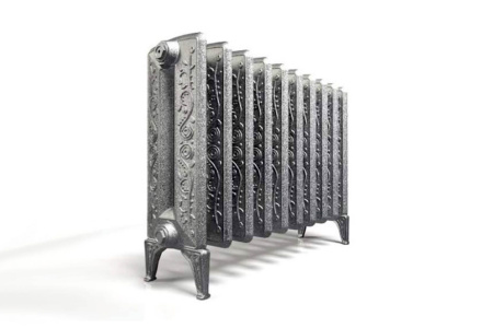 Радиатор чугунный Bohemia R 800/220, c узором, 10 секций, RETROstyle RS-BOH R 800/220-10s