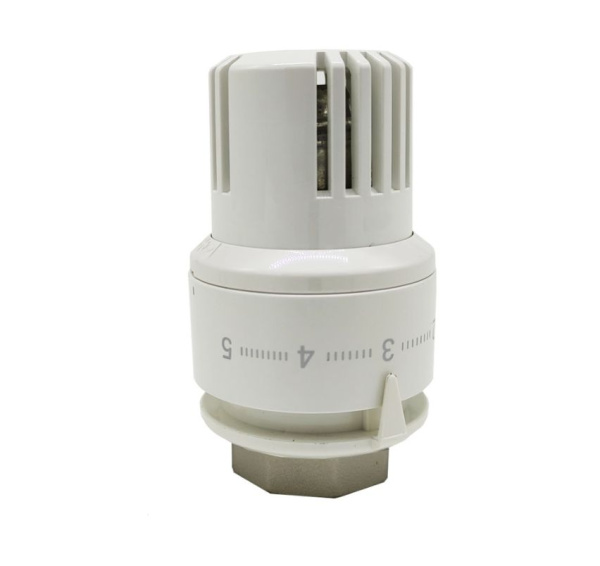 Термостатическая головка М30х1,5 цвет Белый