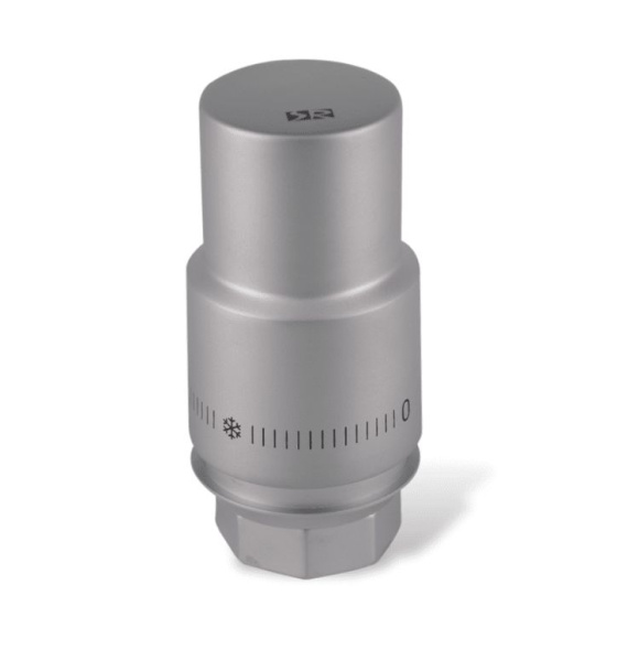 Термостатическая головка "Ретро", М30х1,5 цвет Хром матовый