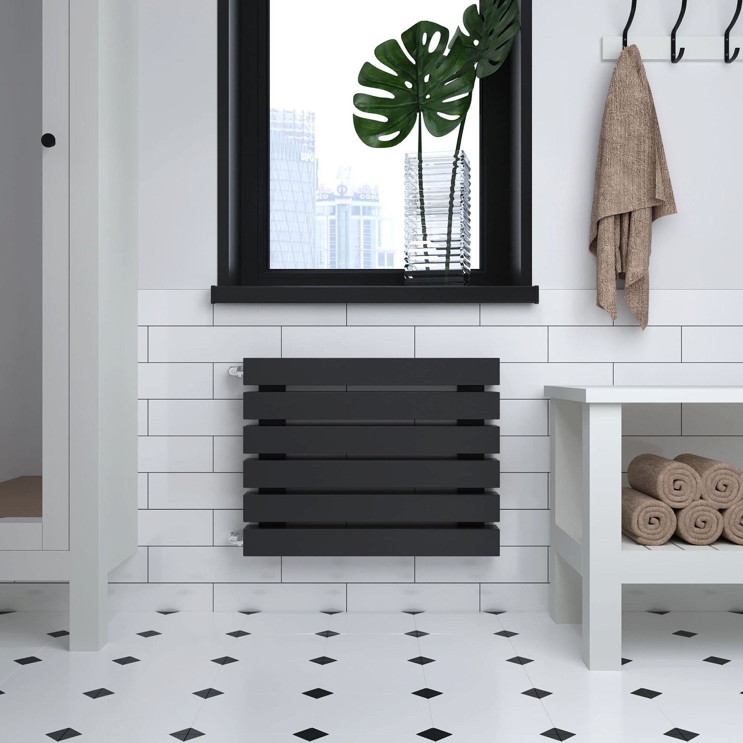 Радиатор VELAR Q80 H (горизонтальный)