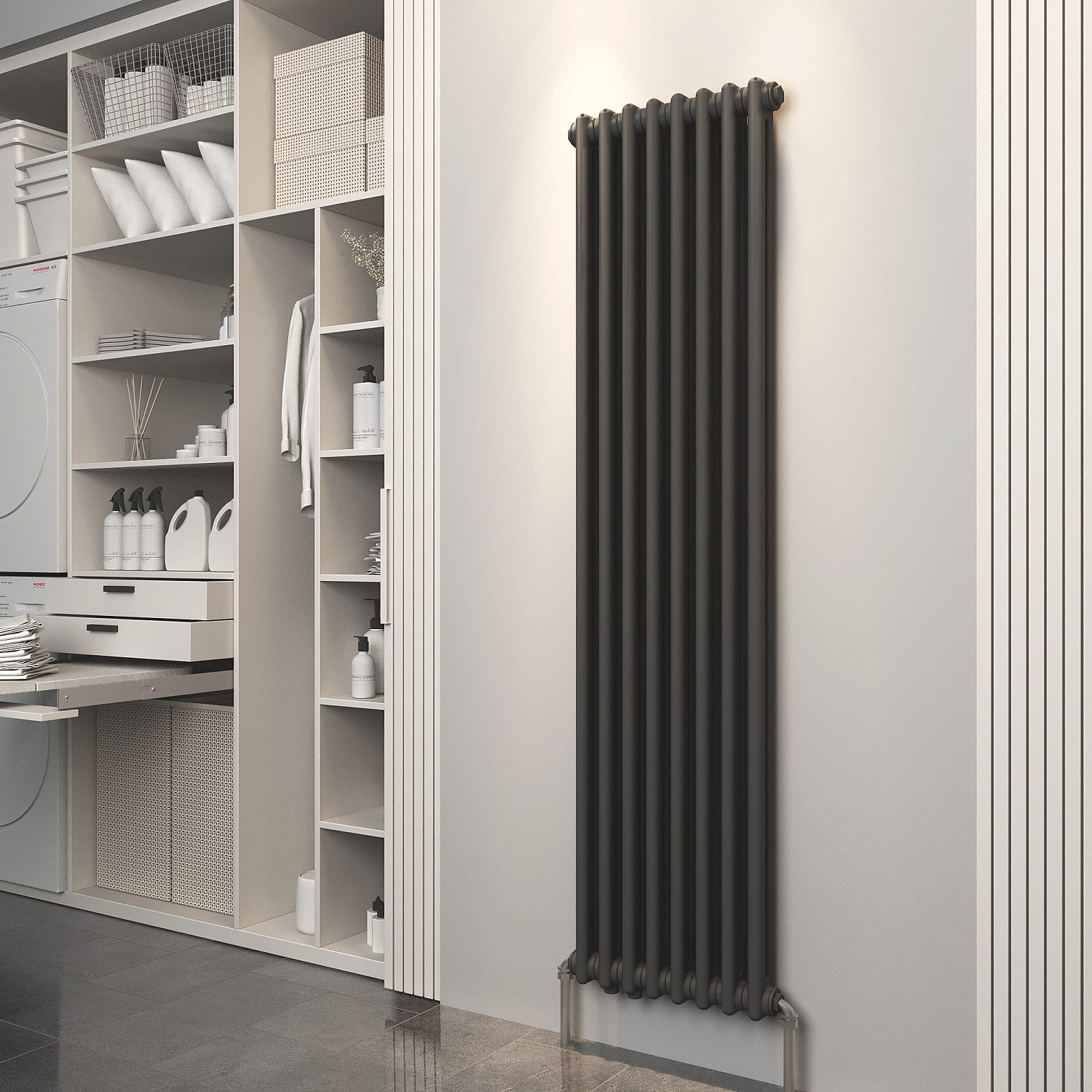 VELAR, 2-трубчатый радиатор, h - 1500 мм