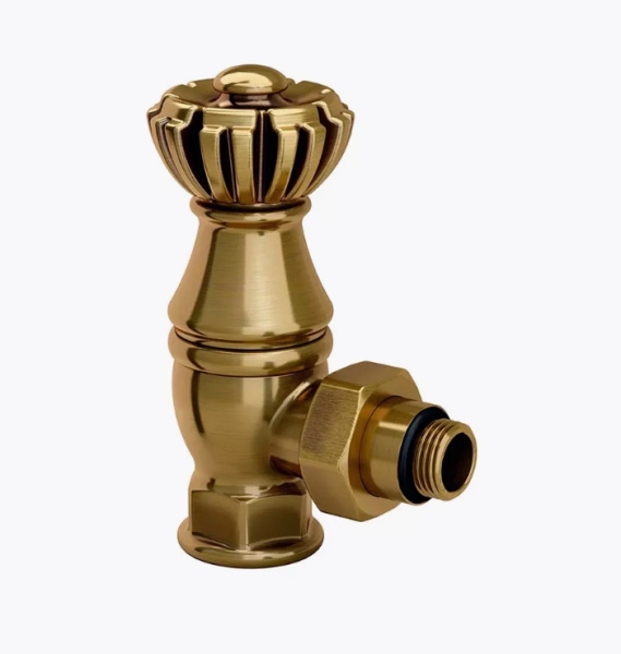 Угловой клапан серия Liberty 1/2"х 3/4" угловой, цвет бронза