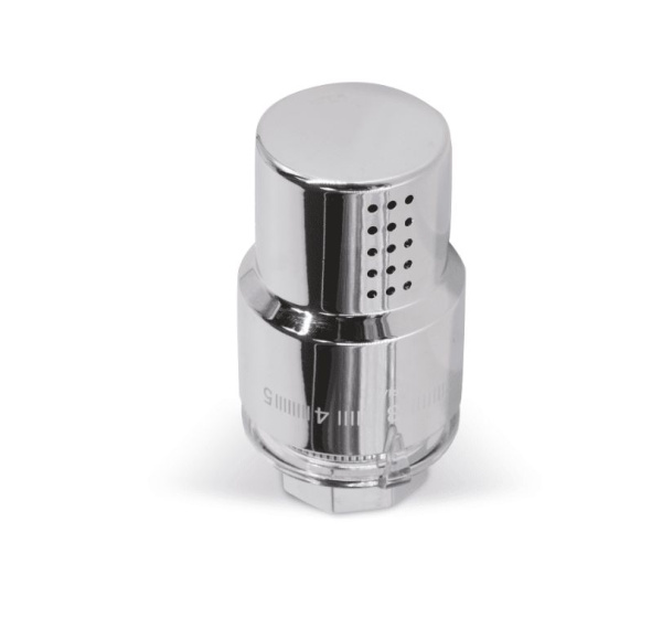 Термостатическая головка SR Rubinetterie "ARIA", цвет Хром